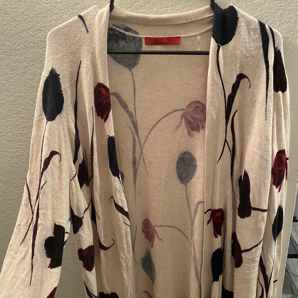 Red Woman Cardigan